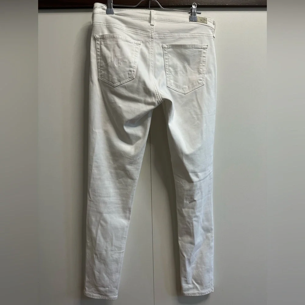 NWOT Ag Adriano Goldschmied White Skinny Jeans